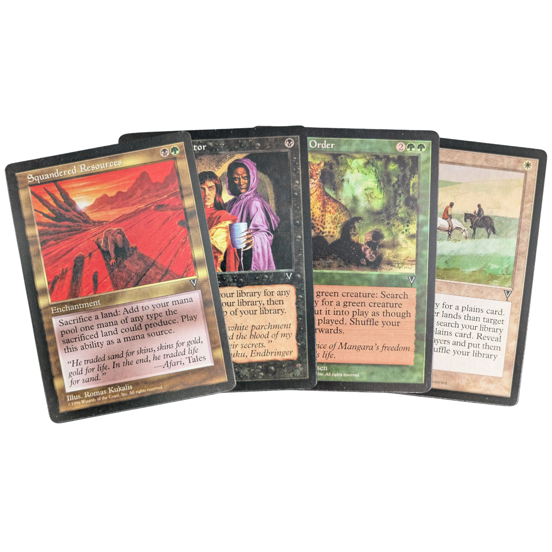 MTG Singles - Visions Fullset - Visions - English - EX/GD - 