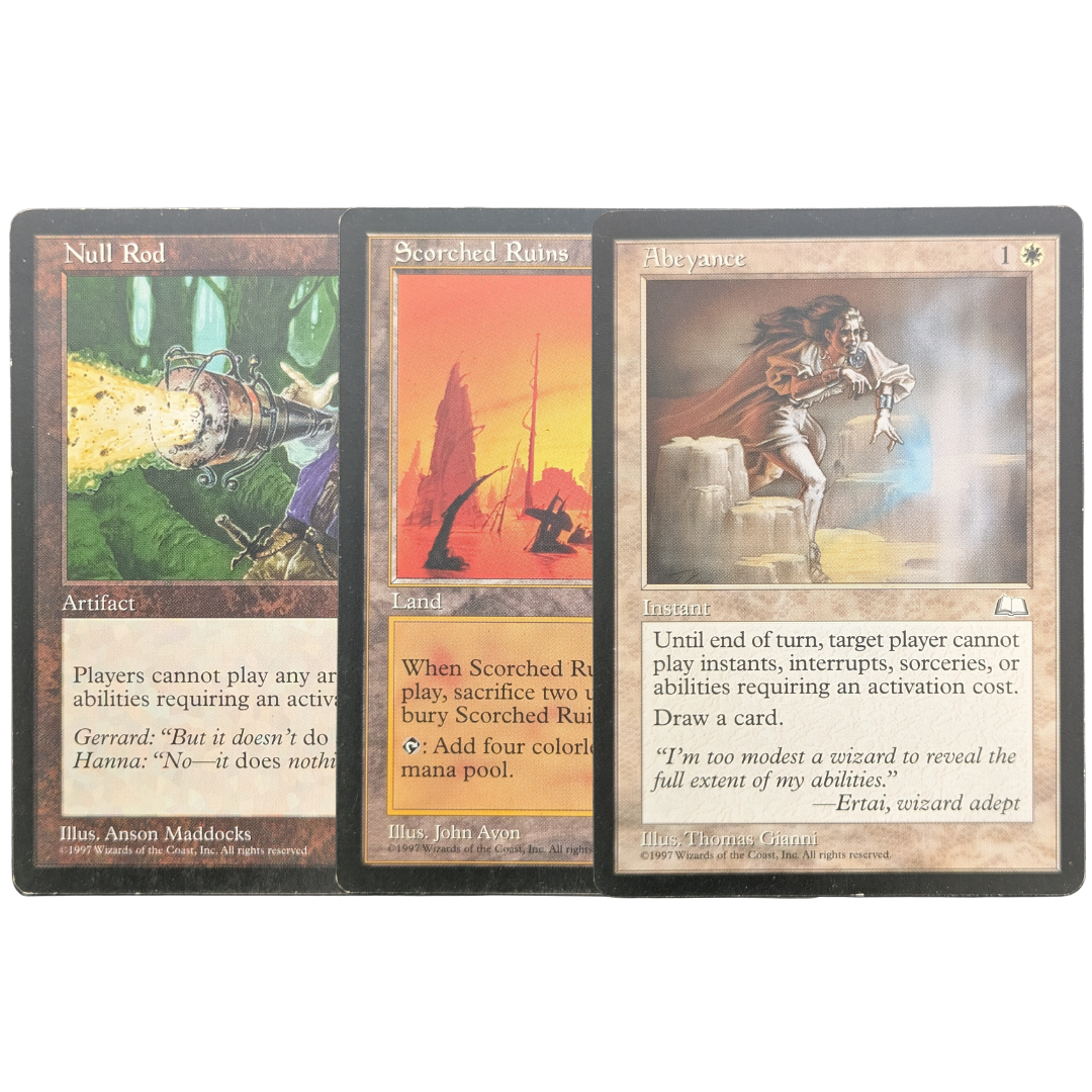 MTG Singles - Weatherlight Fullset - Weatherlight - English - NM-GD - 