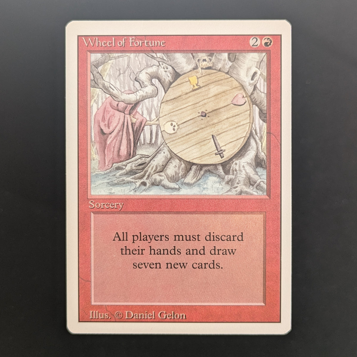 MTG Singles - Wheel of Fortune - Revised - GD - BENT - 36921
