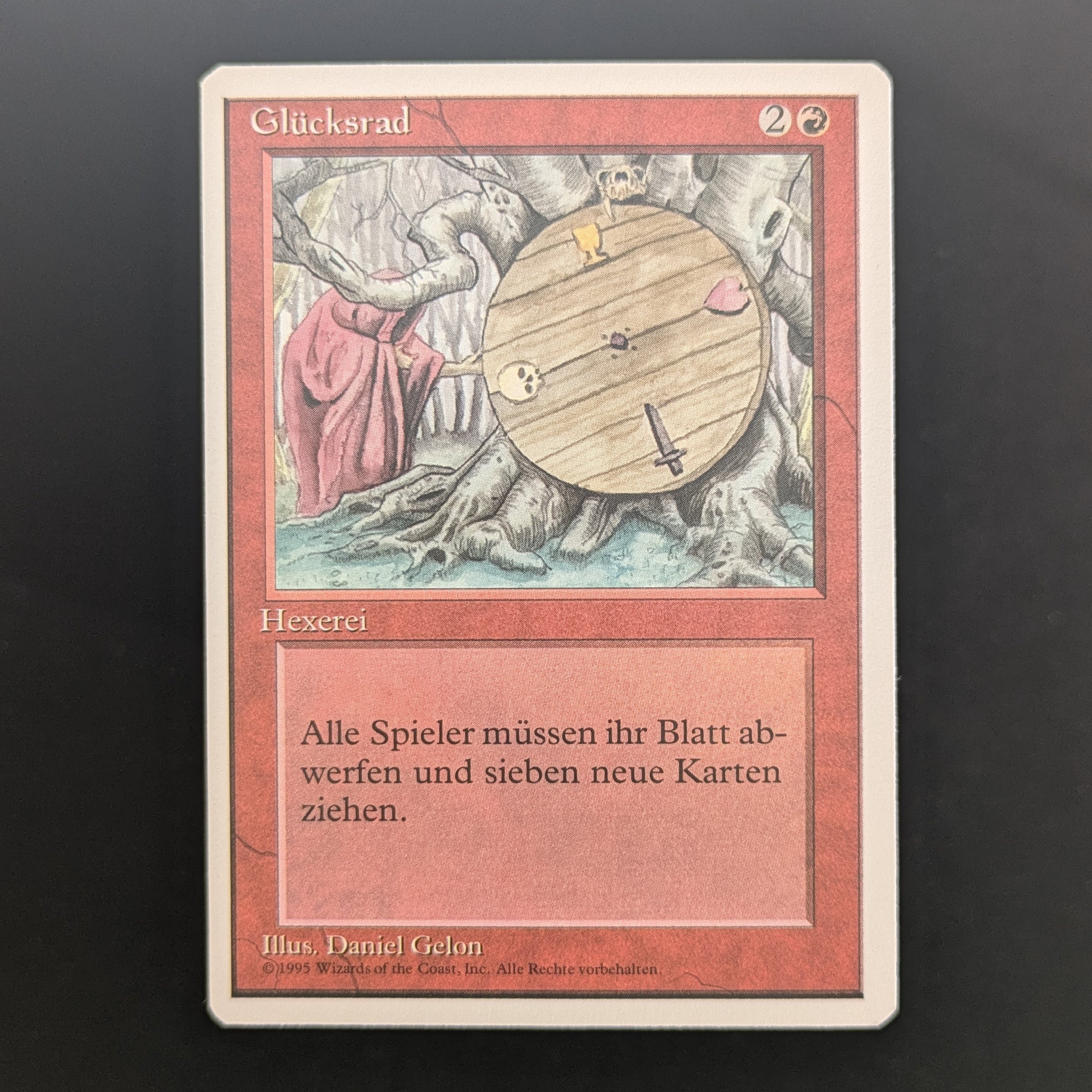 Wheel of Fortune - Foreign White Bordered