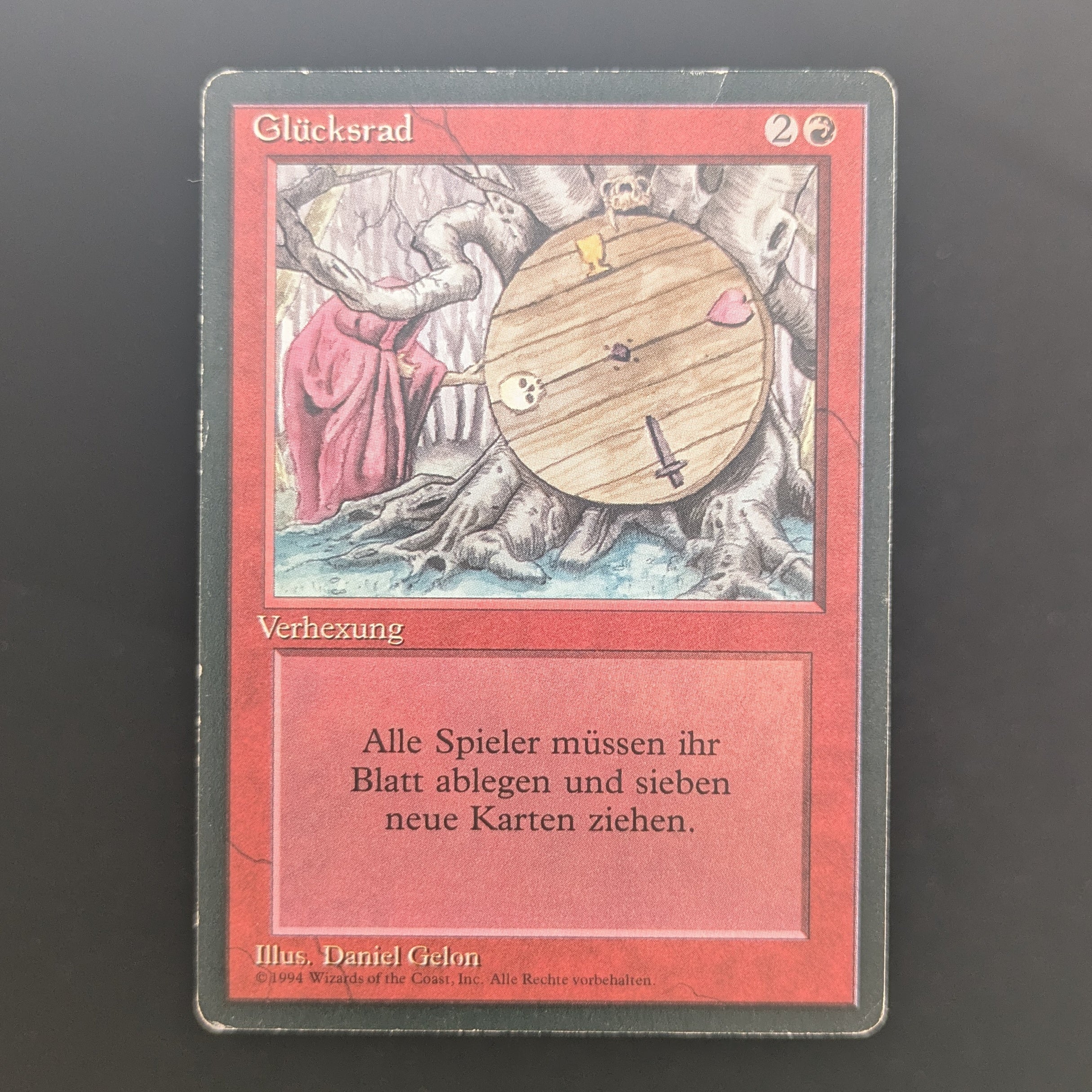 Wheel of Fortune - Foreign Black Bordered