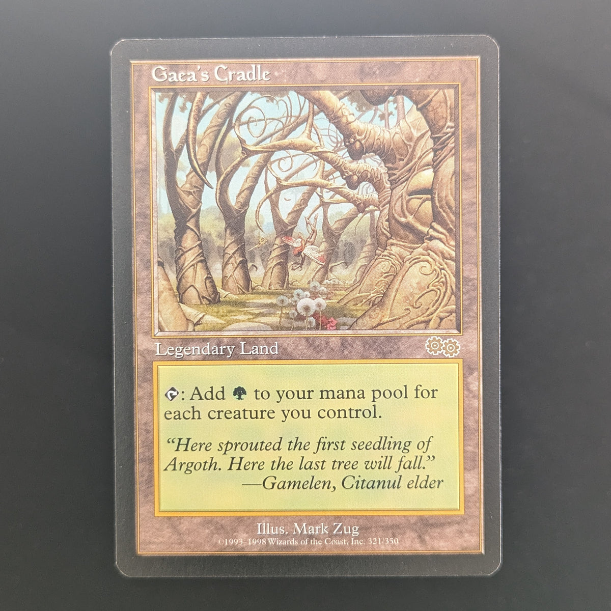 MTG Singles - Gaea's Cradle - Urza's Saga - English - NM - 36939