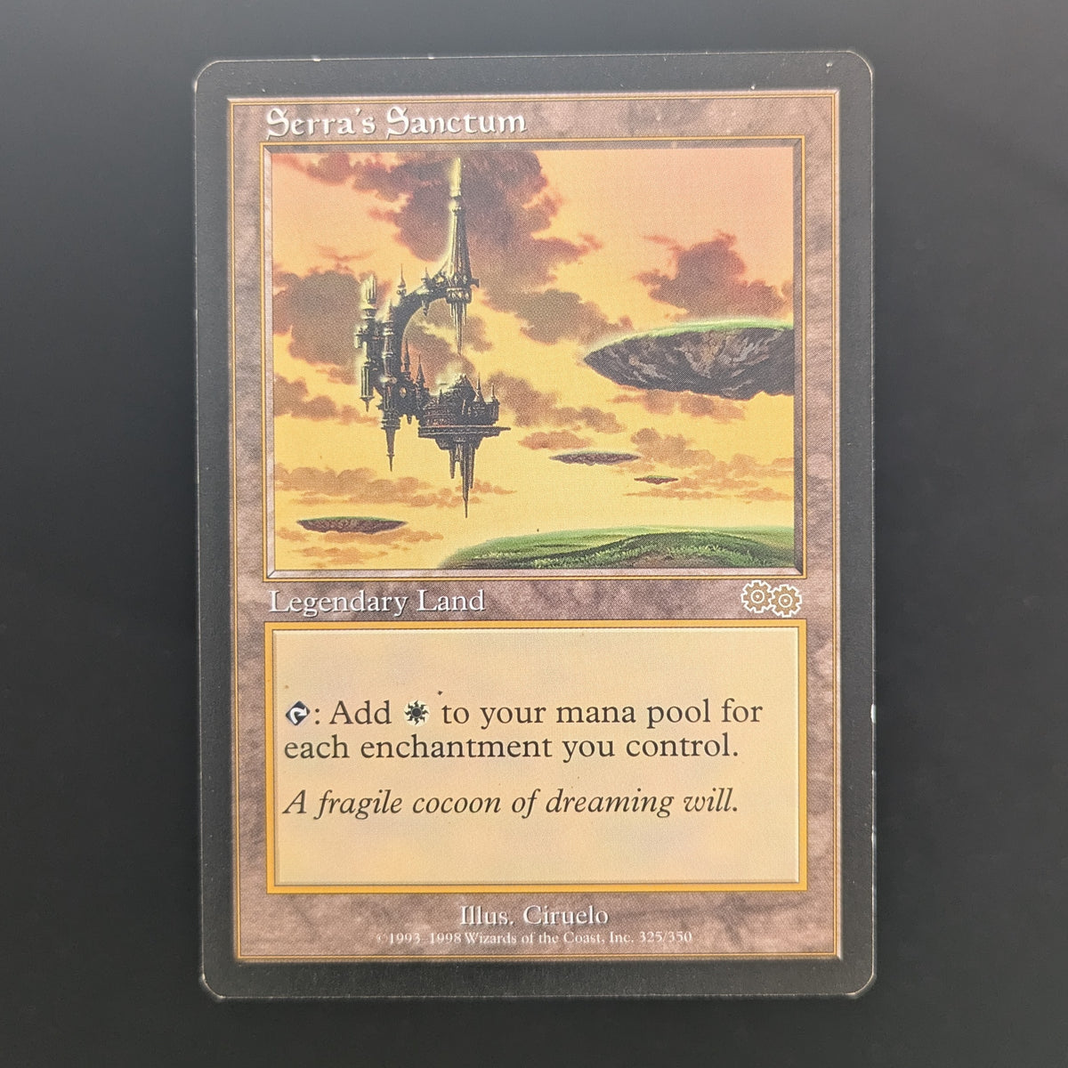 MTG Singles - Serra's Sanctum - Urza's Saga - English - LP - 36941