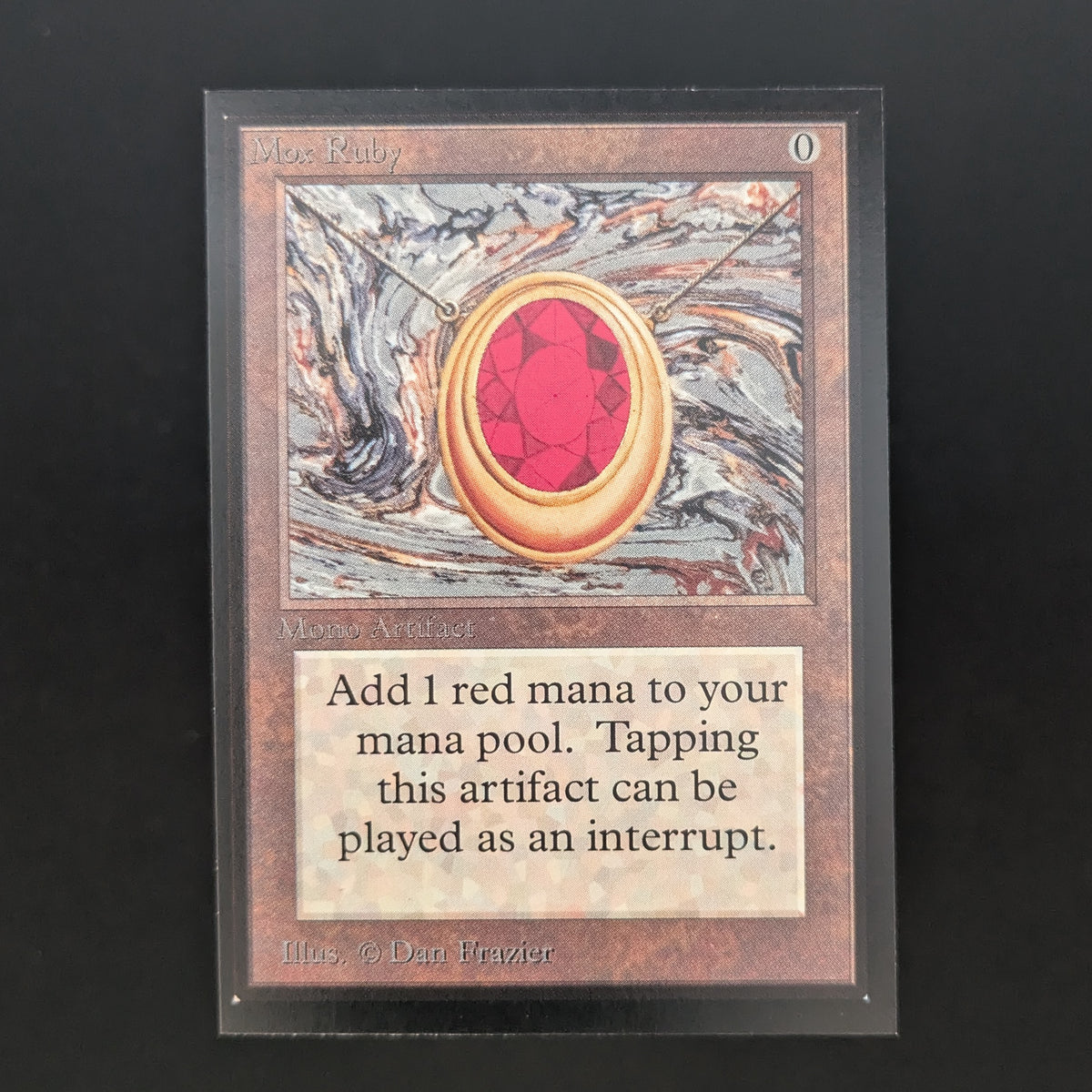 MTG Singles - Mox Ruby - International Edition - NM - 37071
