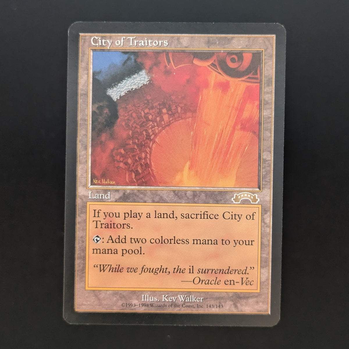 MTG Singles - City of Traitors - Exodus - English - GD - PRESSURE MARK - 37110