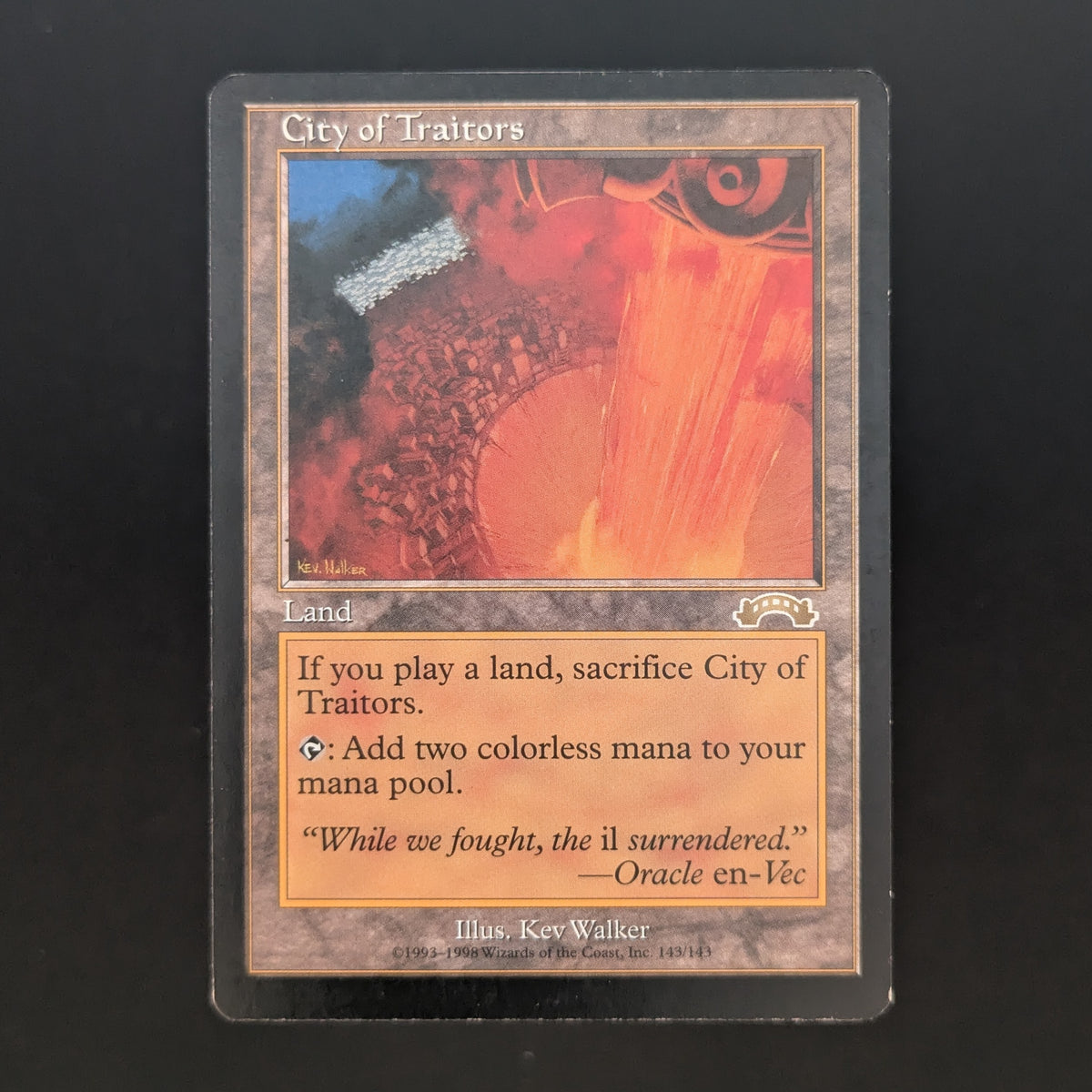 MTG Singles - City of Traitors - Exodus - English - LP - 37111