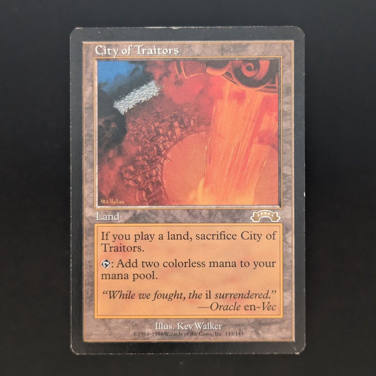 MTG Singles - City of Traitors - Exodus - English - LP - 37113