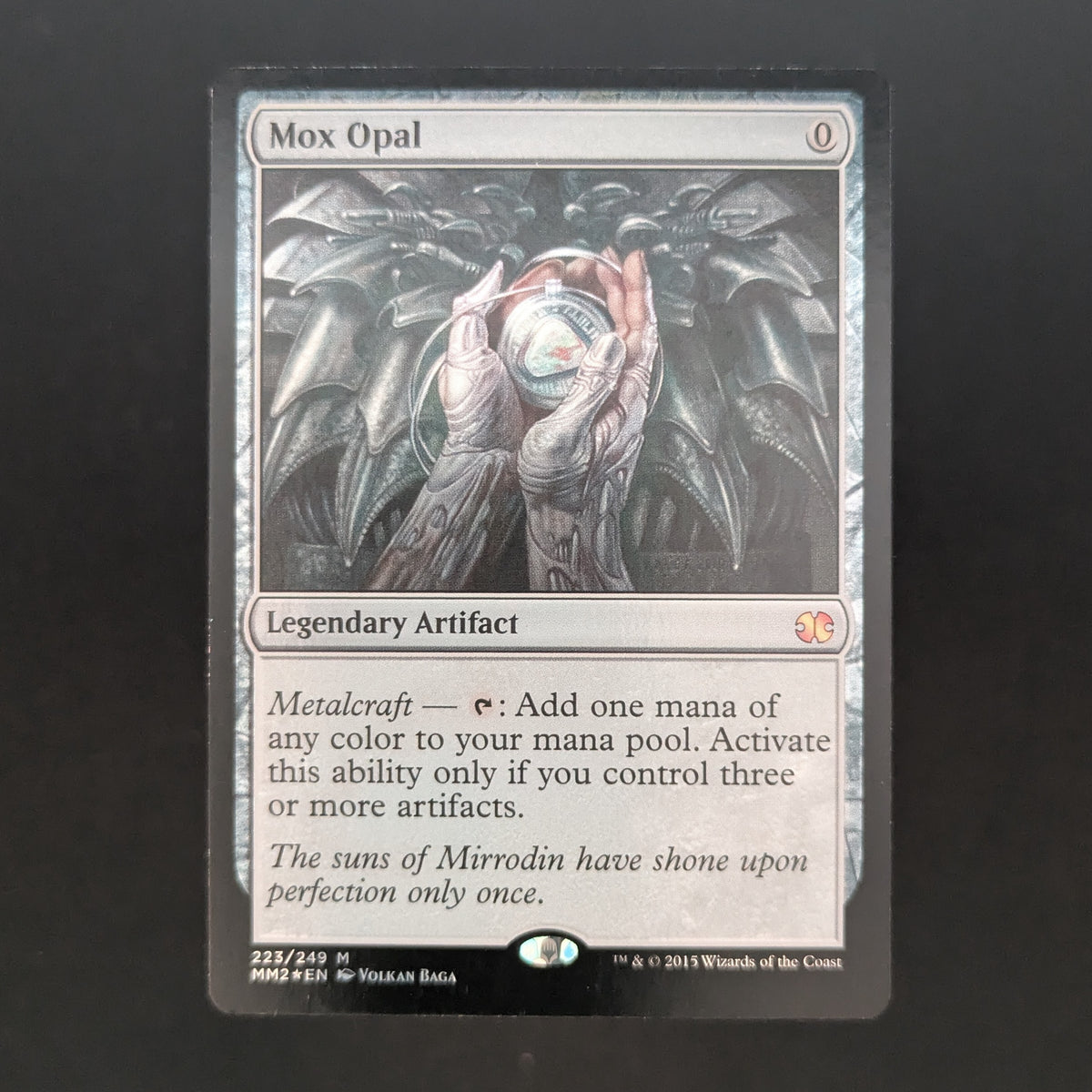 MTG Singles - [FOIL] Mox Opal - Modern Masters 2015 - English - EX - 