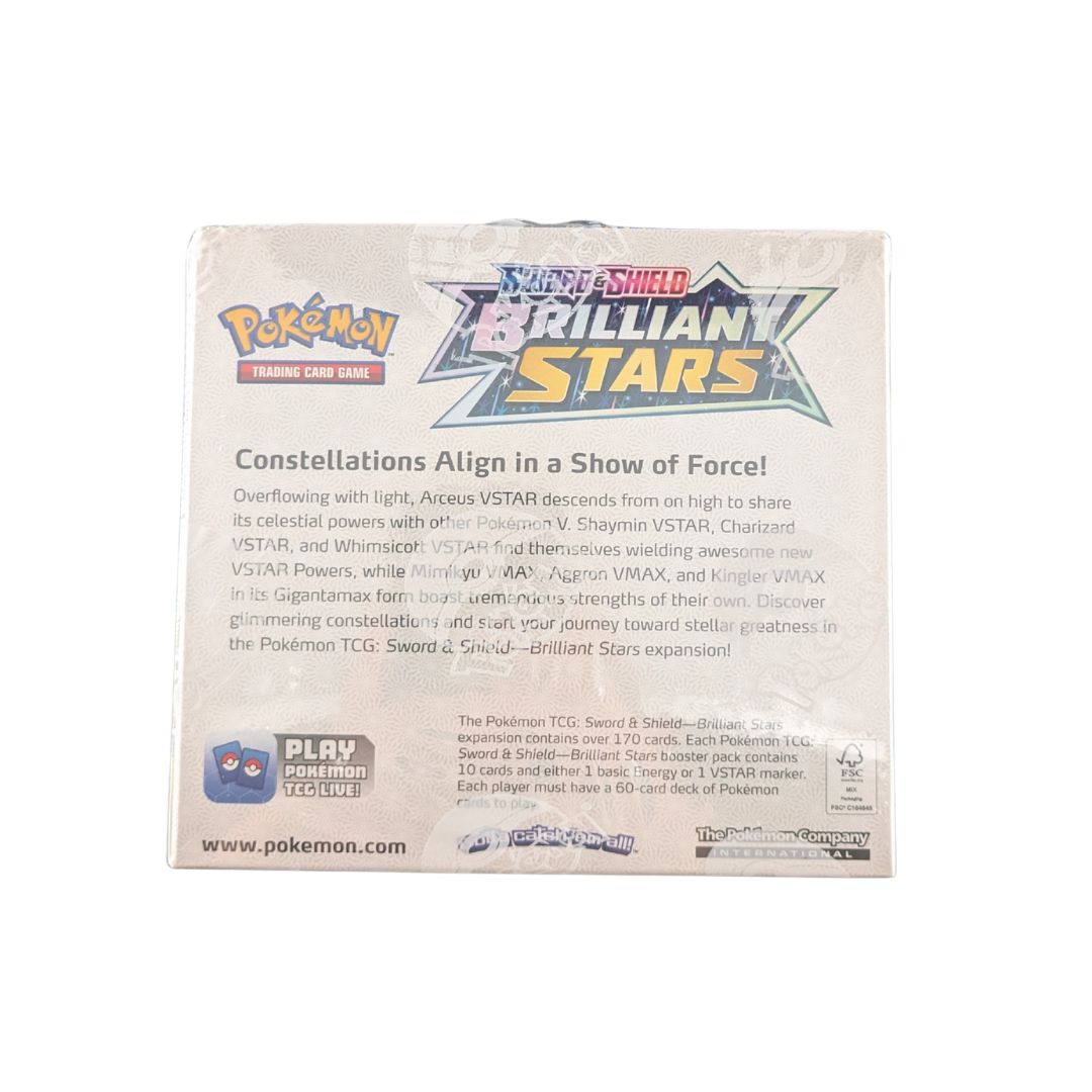 PTCG Sealed Product - Brilliant Stars Booster Box - Brilliant Stars - English - Sealed - 