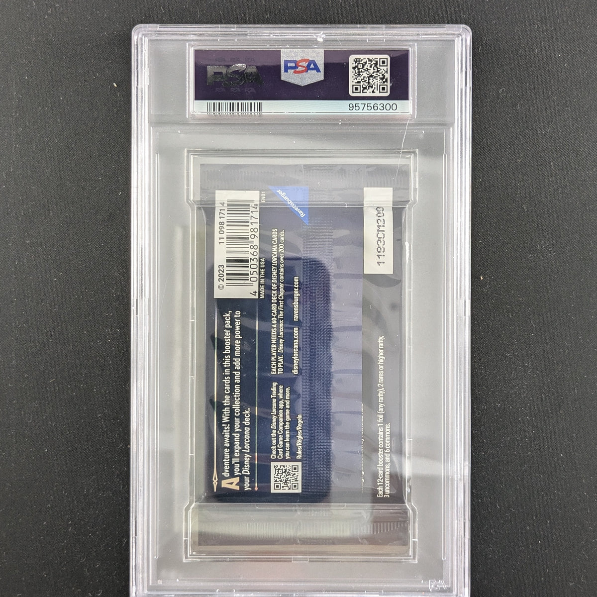 Lorcana Singles - The First Chapter Booster - Mickey Mouse - The First Chapter - English - PSA 10 - 