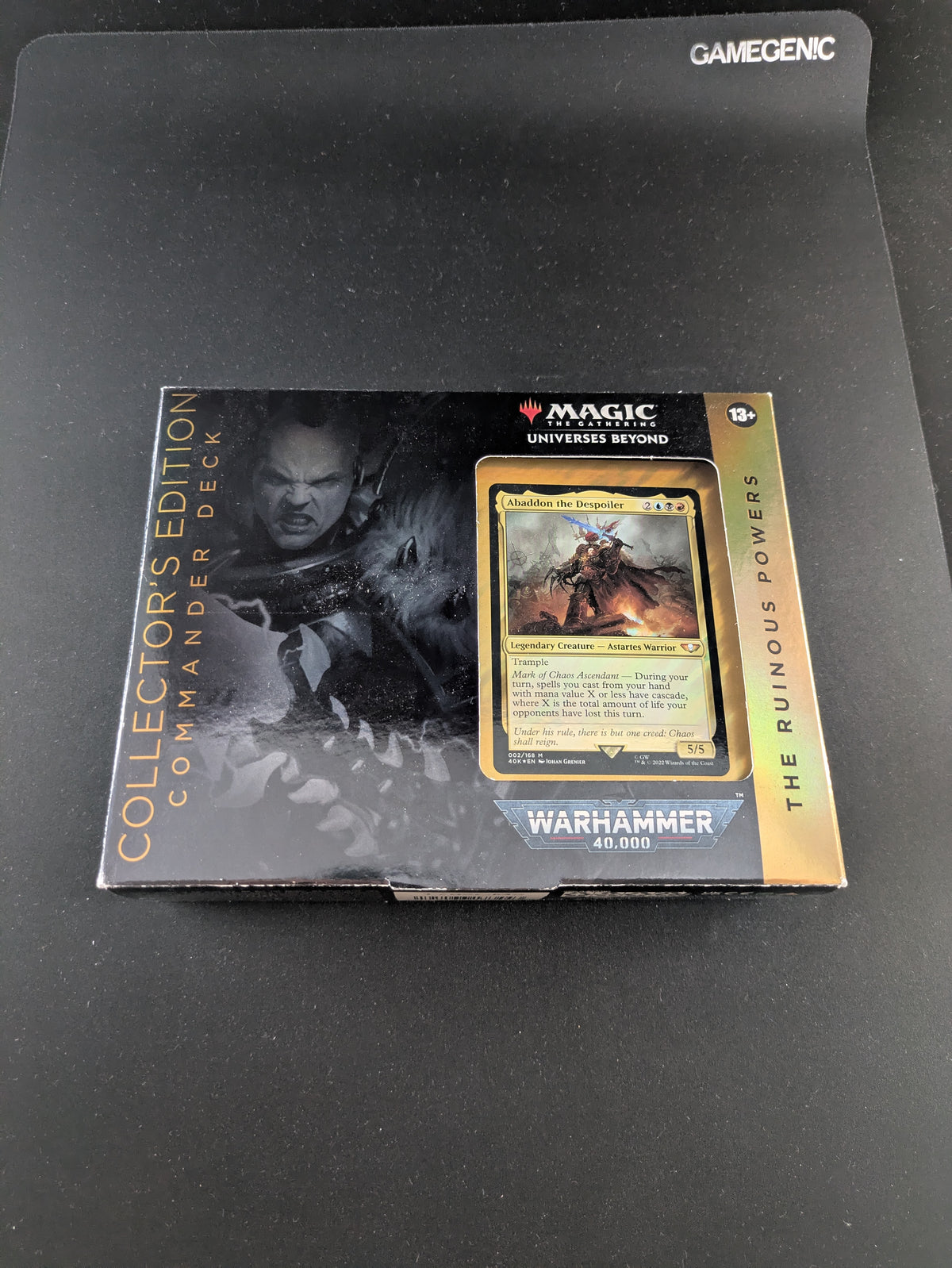 MTG Sealed Product - Universes Beyond: Warhammer 40,000: "The Ruinous Powers" Commander Deck Collector's Edition - 