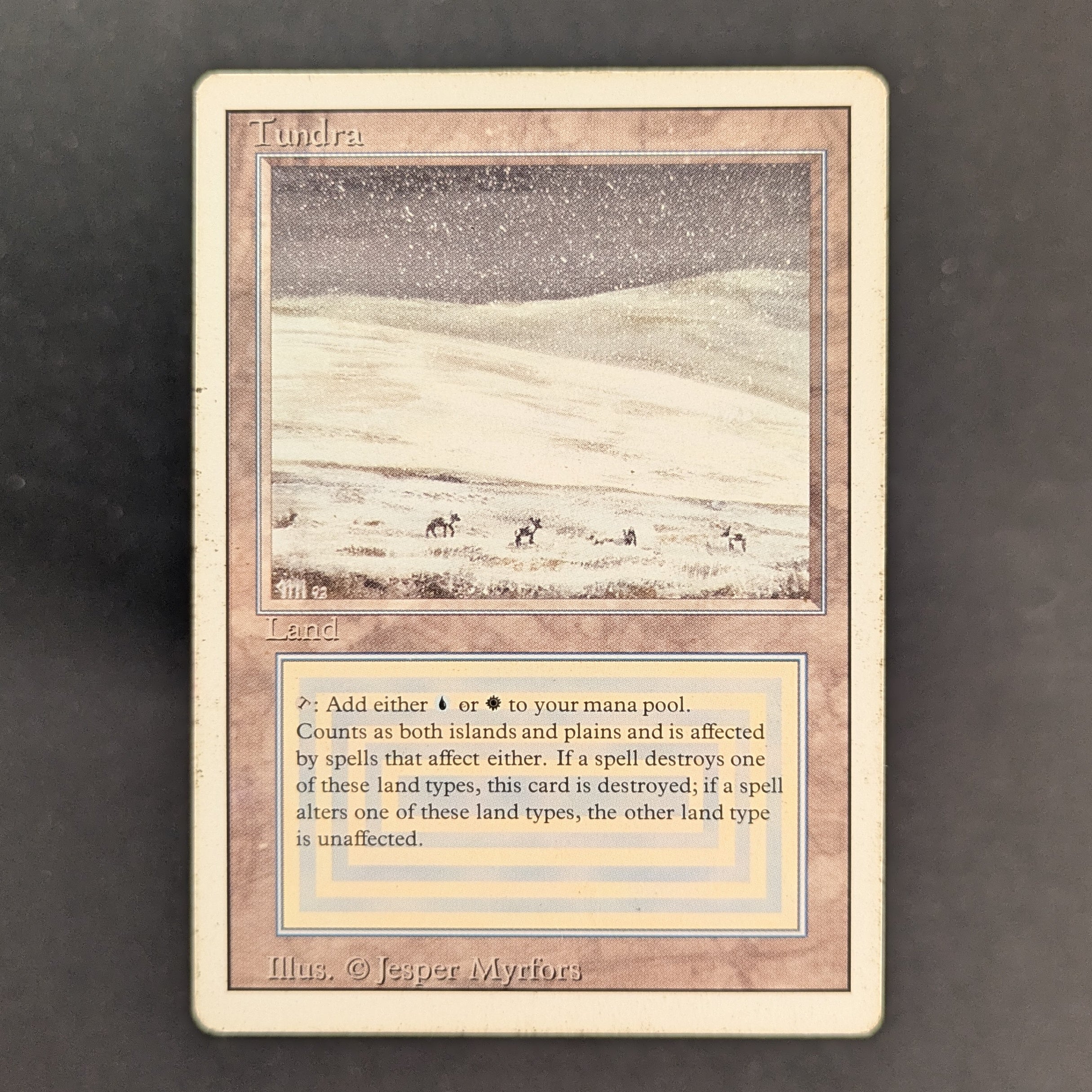 MTG (英)Tundra (Revised版) BGS9 Tundra - Revised