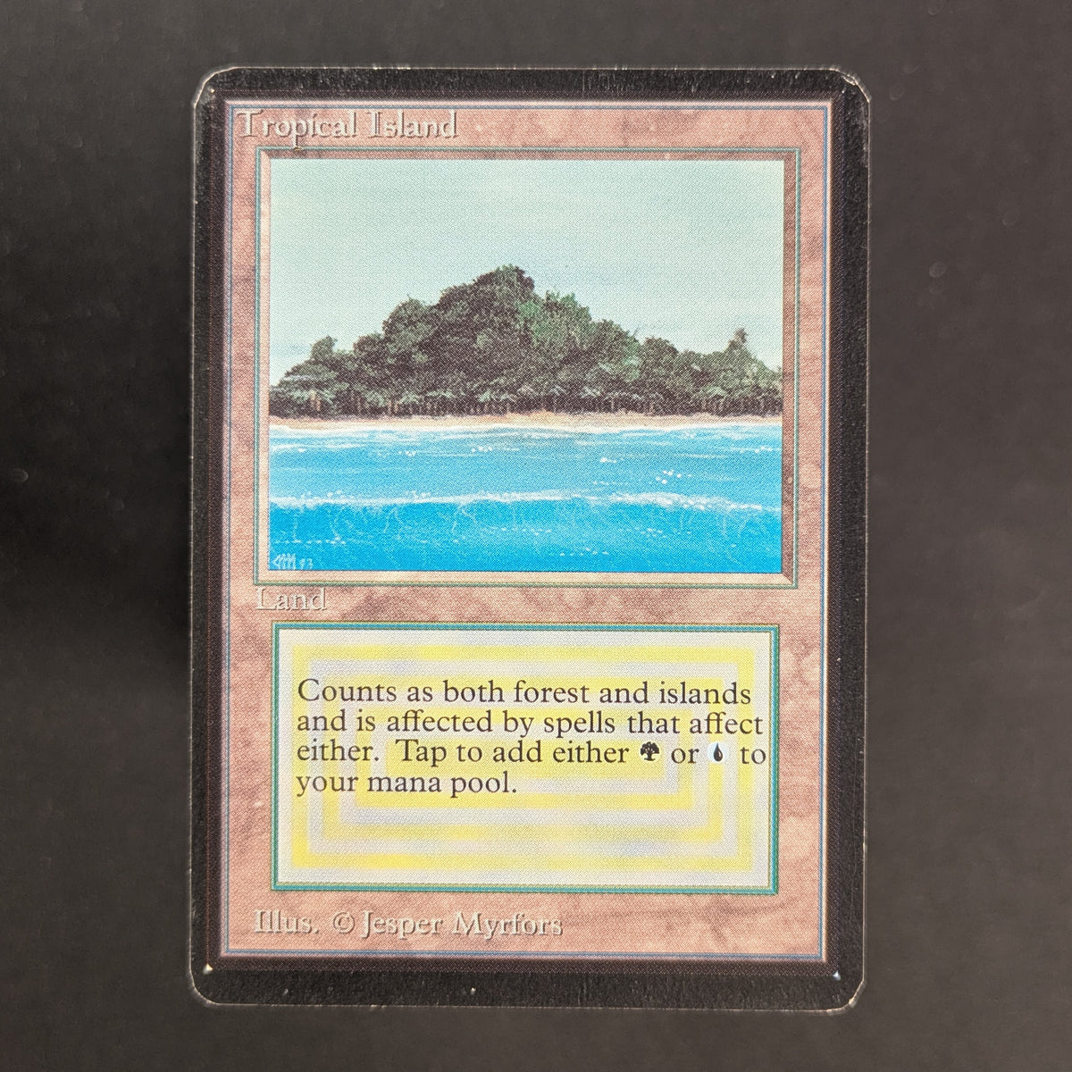 MTG Singles - Tropical Island - Collectors' Edition - PO - CLIPPED - 37193
