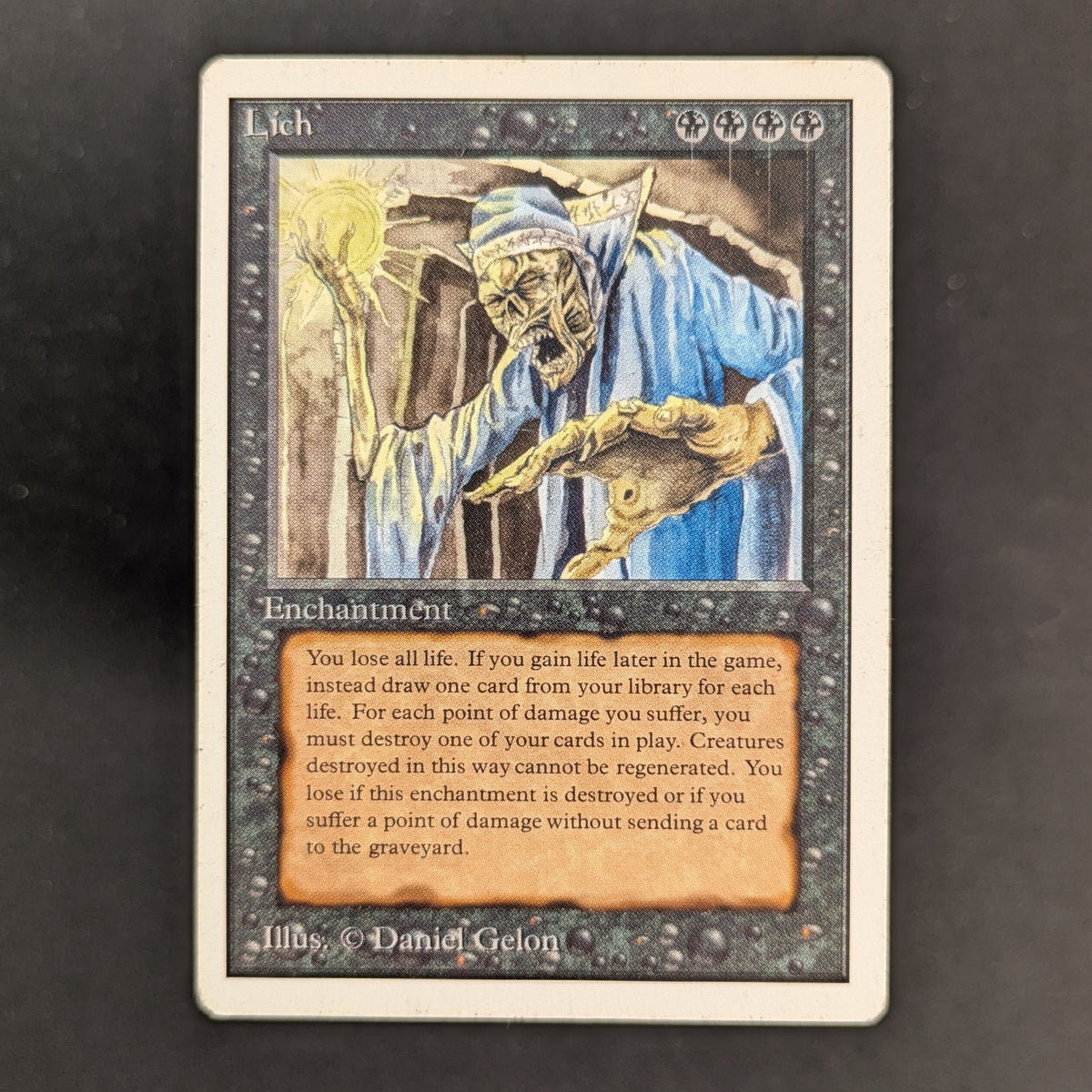 MTG Singles - Lich - Unlimited - LP - 37196