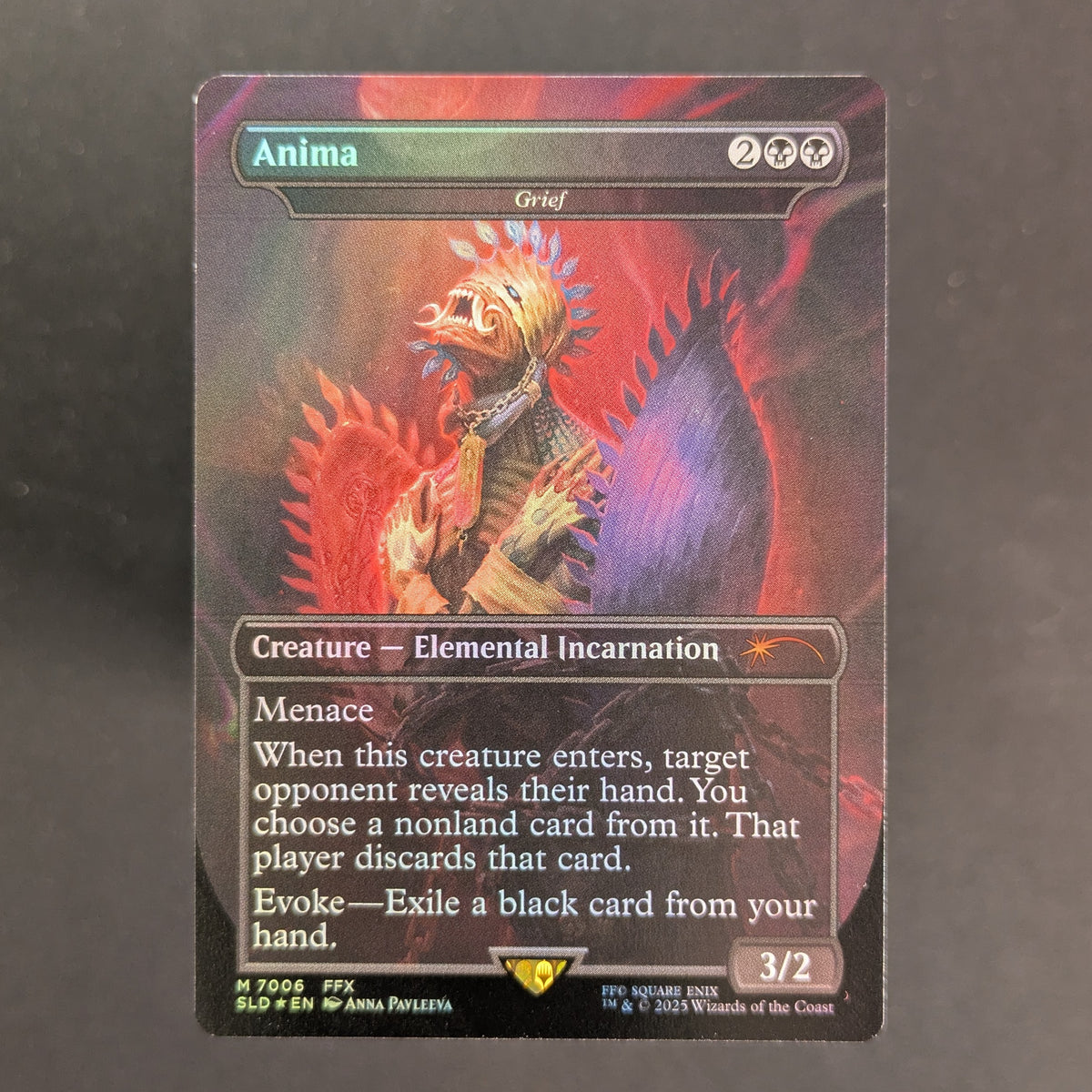 [FOIL] Anima - Grief (Rainbow Foil) - Secret Lair Drop Series - English - NM