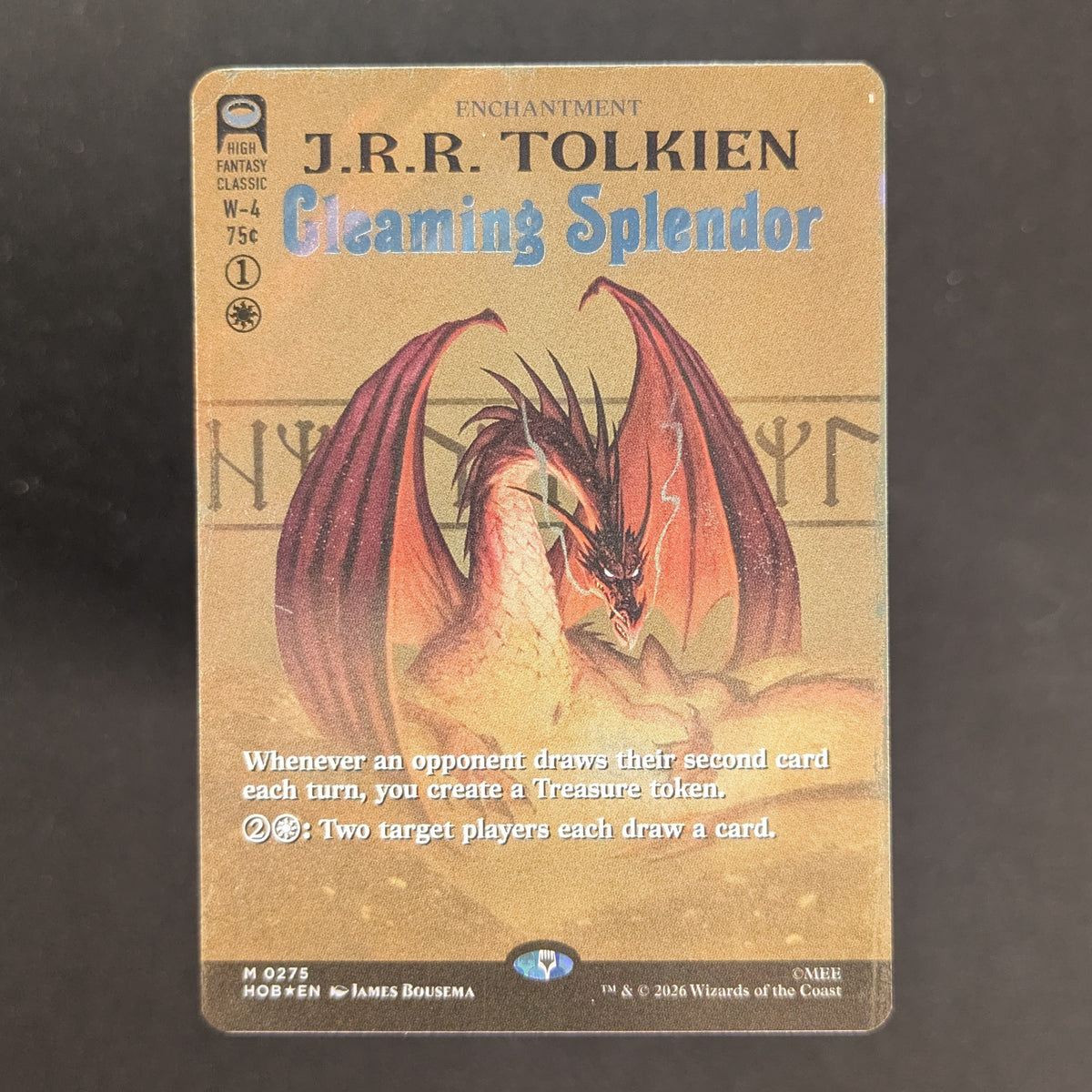 MTG Singles - [FOIL] Gleaming Splendor (V.2) - The Hobbit: Extras - English - NM - 