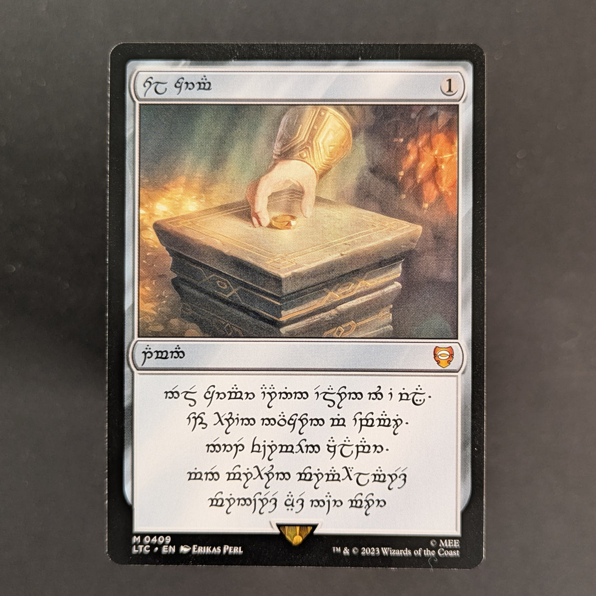 Sol Ring - Dwarven (0409) - Commander: The Lord of the Rings: Tales of Middle-earth: Extras - English - NM