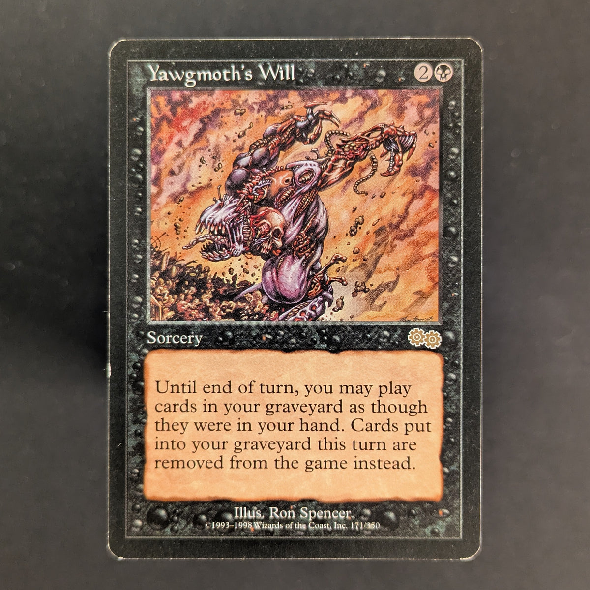 MTG Singles - Yawgmoth's Will - Urza's Saga - English - GD - 37251