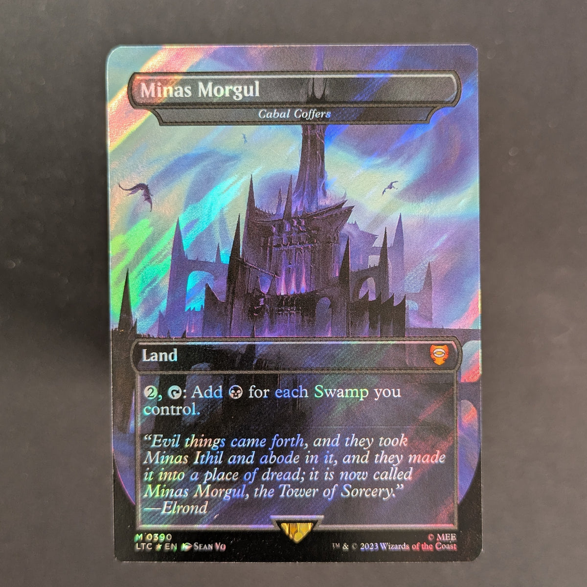 [FOIL] Minas Morgul - Cabal Coffers (Surge Foil) - Commander: The Lord of the Rings: Tales of Middle-earth: Extras - English - NM