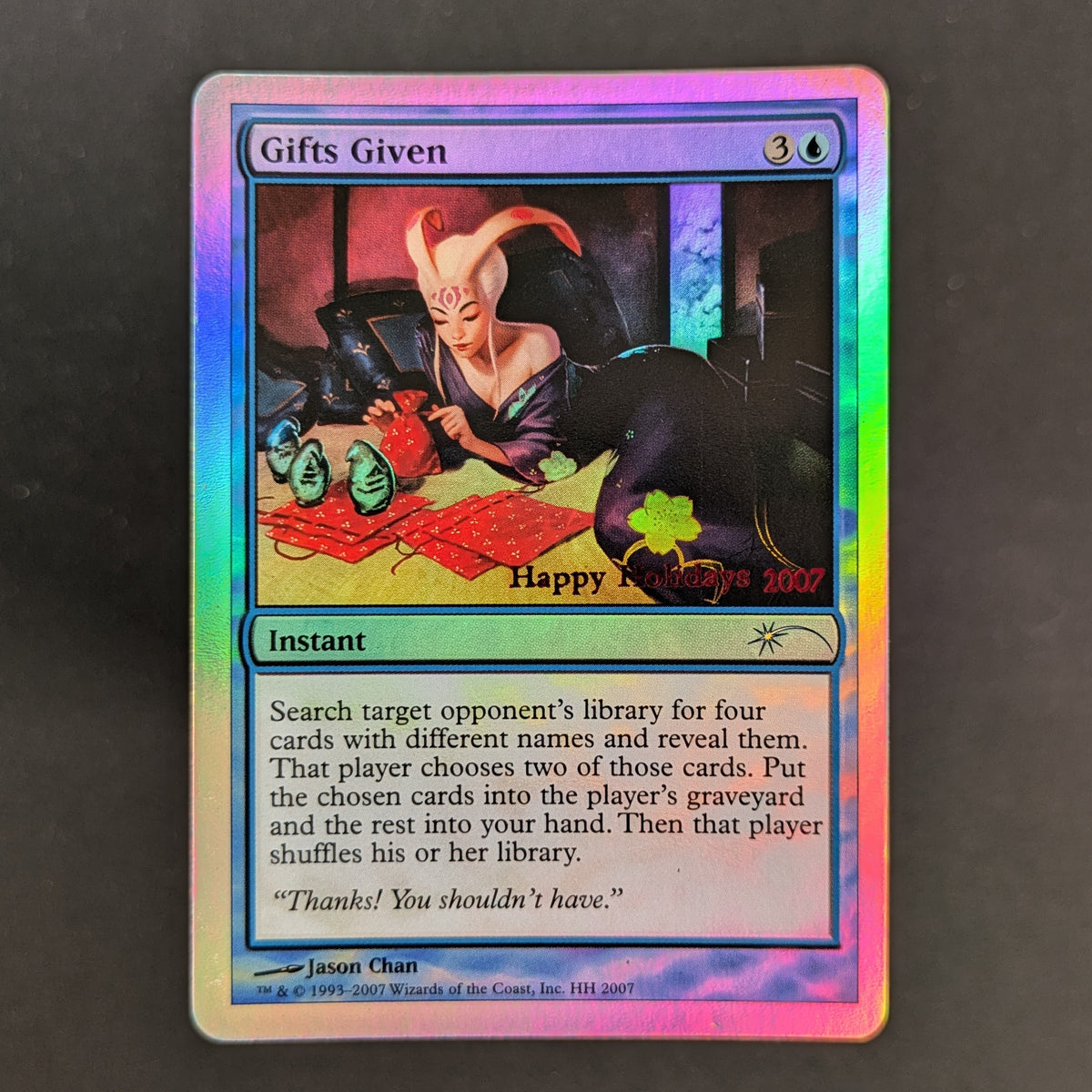 [FOIL] Gifts Given - Happy Holidays Promos - English - EX
