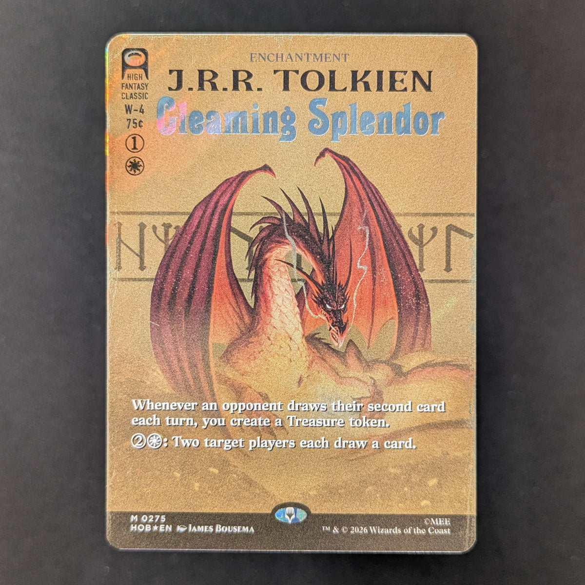 [FOIL] Gleaming Splendor (V.2) - The Hobbit: Extras - English - NM