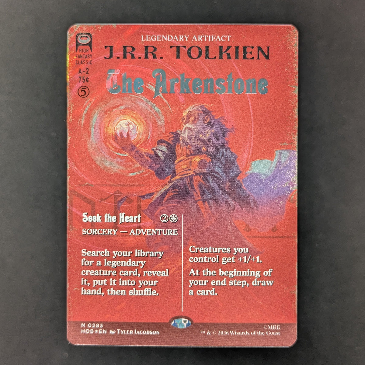 [FOIL] The Arkenstone (Borderless) (Surge Foil) - The Hobbit: Extras - English - NM