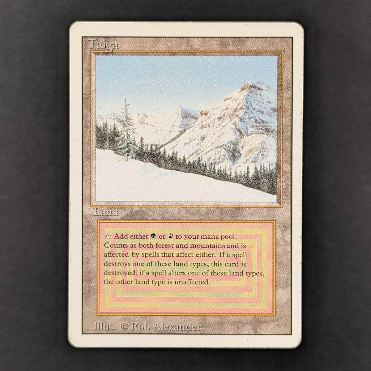 MTG Singles - Taiga - Revised - 