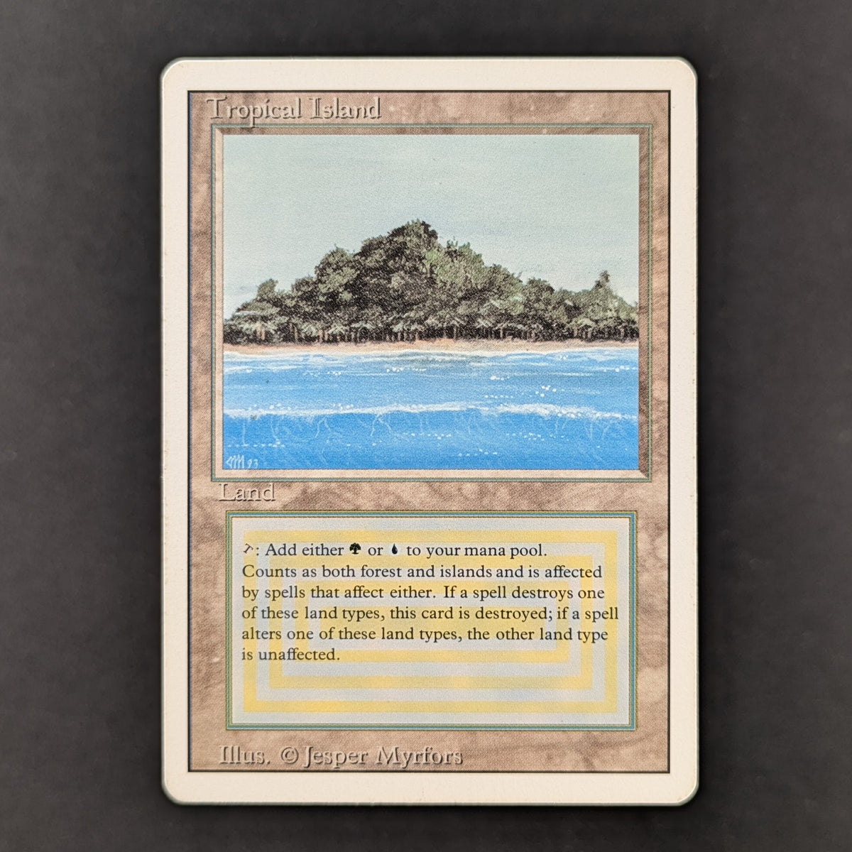 MTG Singles - Tropical Island - Revised - 