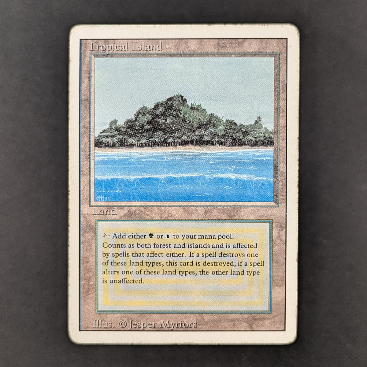 MTG Singles - Tropical Island - Revised - 