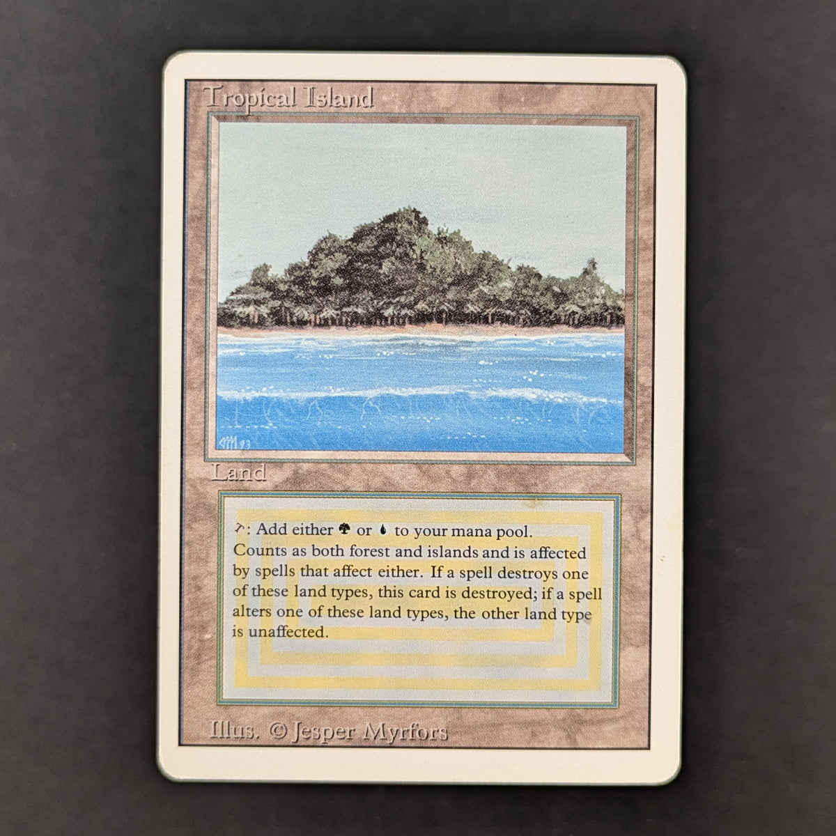 MTG Singles - Tropical Island - Revised - 