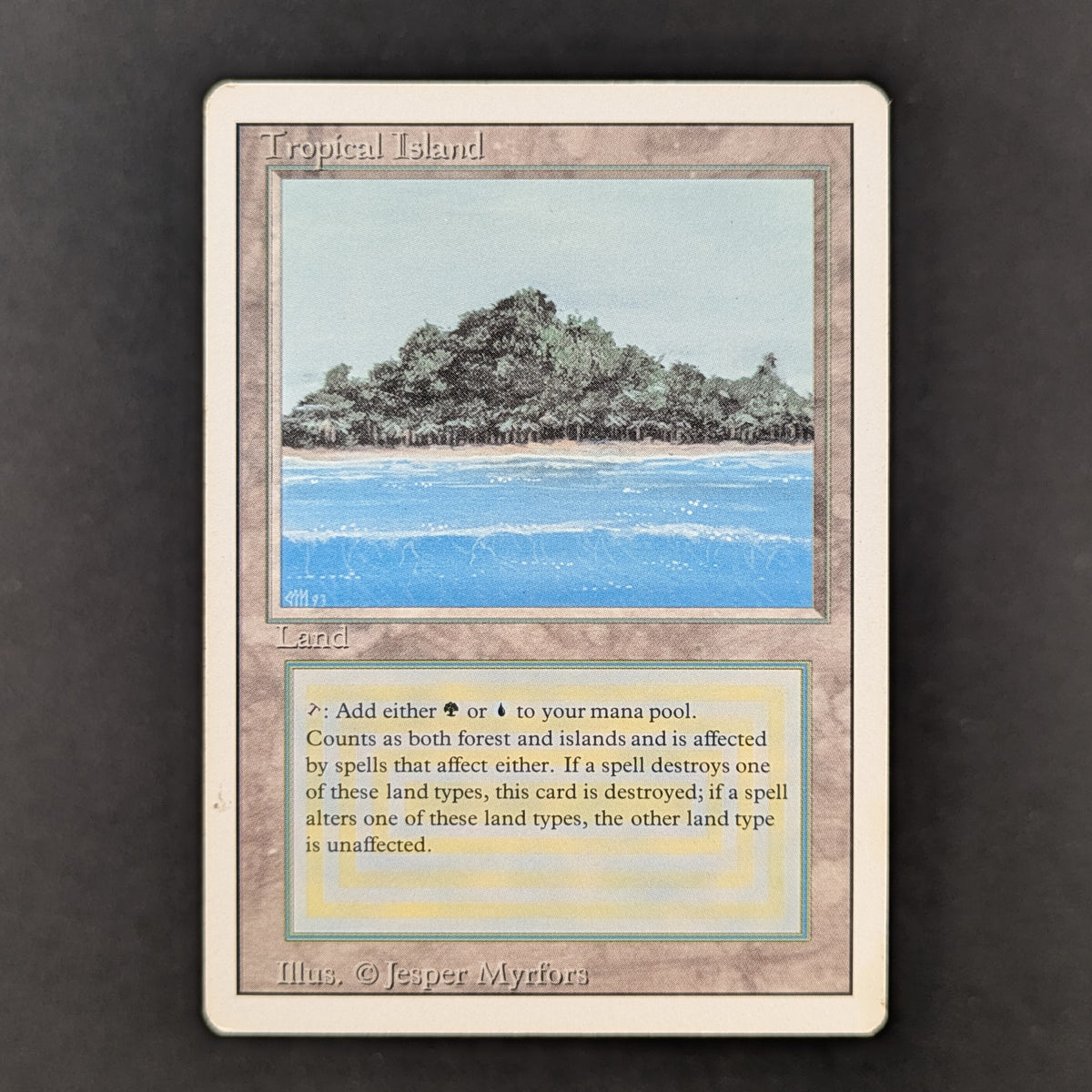 MTG Singles - Tropical Island - Revised - 