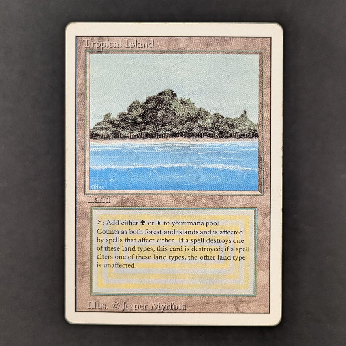 MTG Singles - Tropical Island - Revised - 