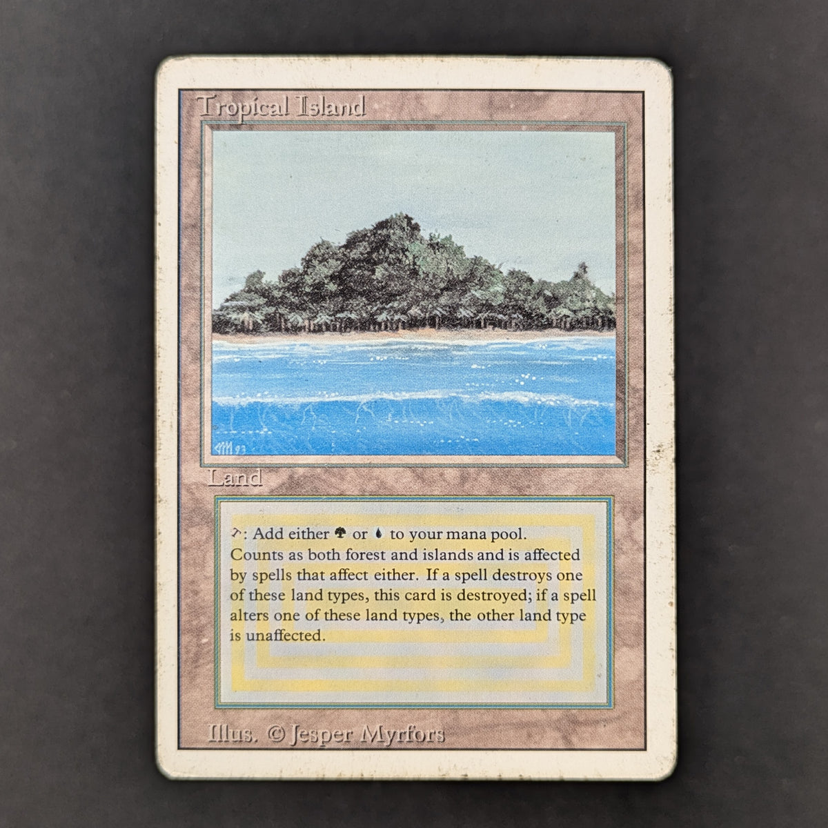 MTG Singles - Tropical Island - Revised - 