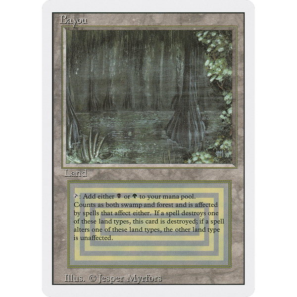 MTG Singles - Bayou - Revised - 
