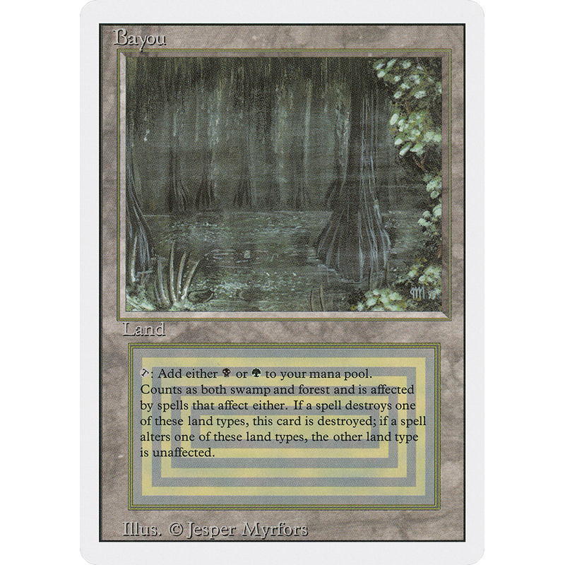 MTG Singles - Bayou - Revised - 