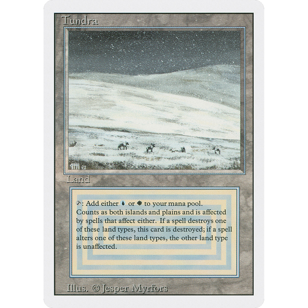 MTG Singles - Tundra - Revised - 
