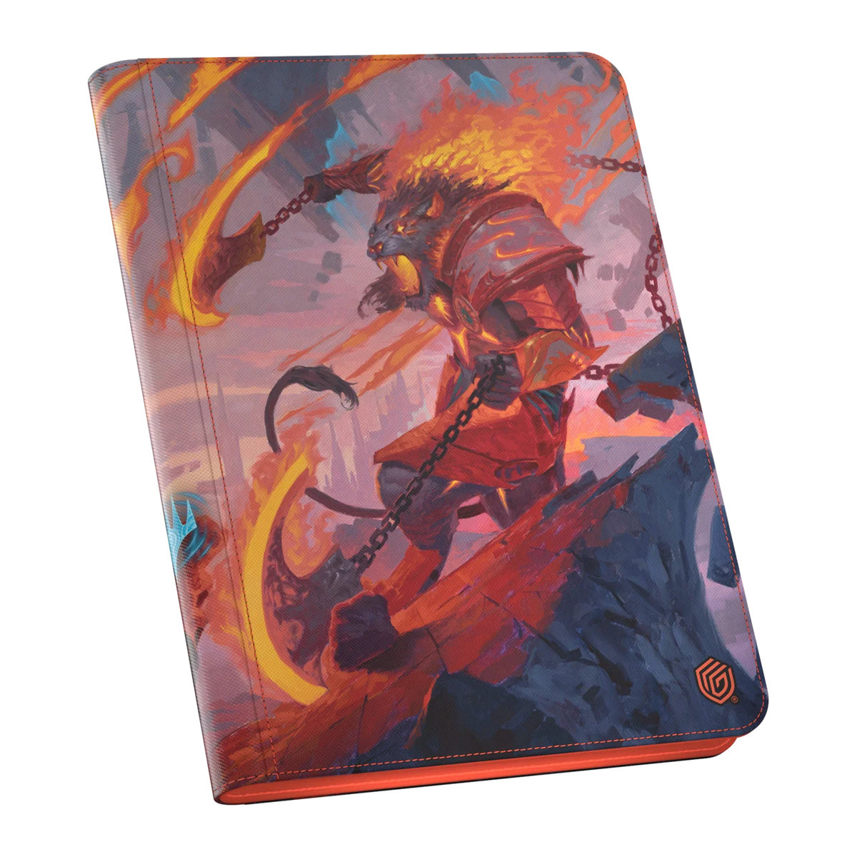 Gaming Supplies - Ultimate Guard Zipfolio 360 Xenoskin Magic: The Gathering "Reality Fracture" - Ajani Resolute / Ajani Unrelenting