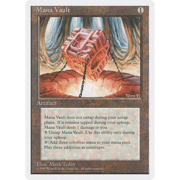 Mana Vault - Fourth Edition