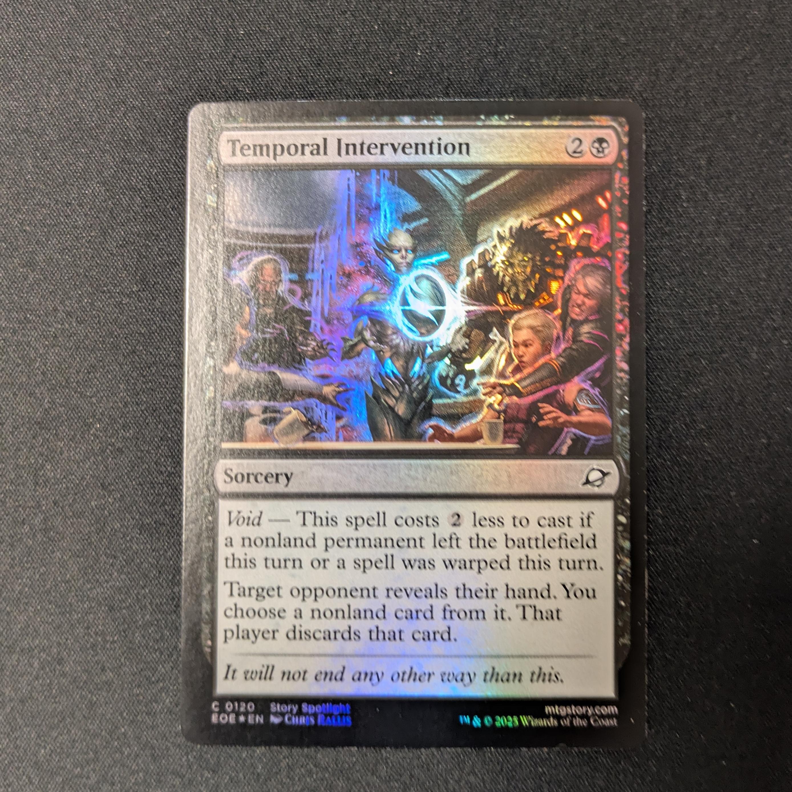 MTG Singles - Temporal Intervention - Edge of Eternities - Foil