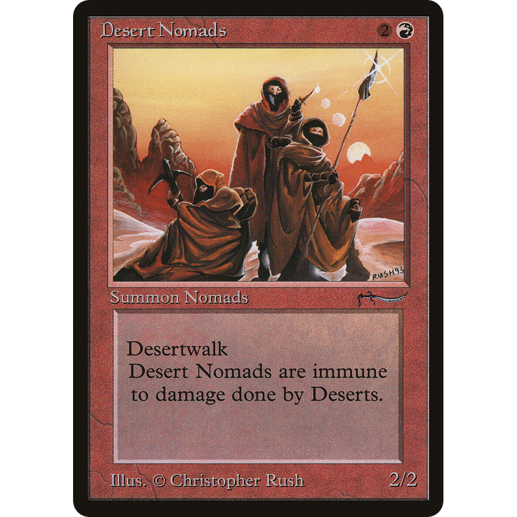 MTG Singles - Desert Nomads - Arabian Nights - Regular
