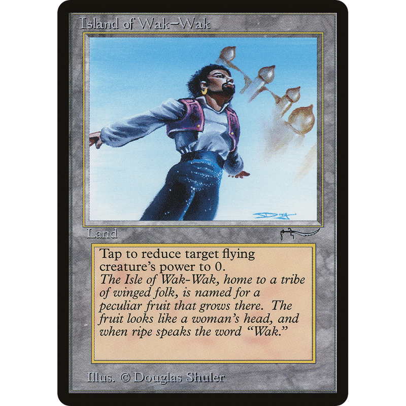 MTG Singles - Island of Wak-Wak - Arabian Nights - 