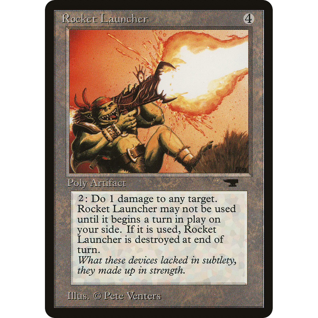 MTG Singles - Rocket Launcher - Antiquities - Regular