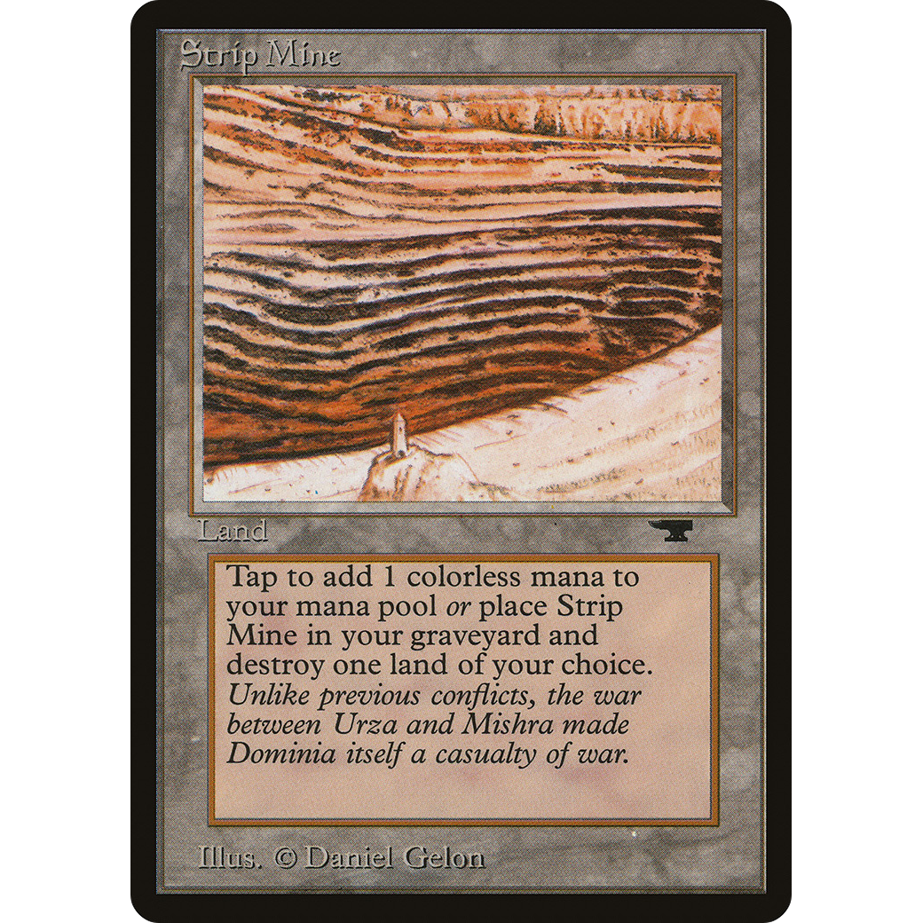 MTG Singles - Strip Mine (Tower) - Antiquities - NM