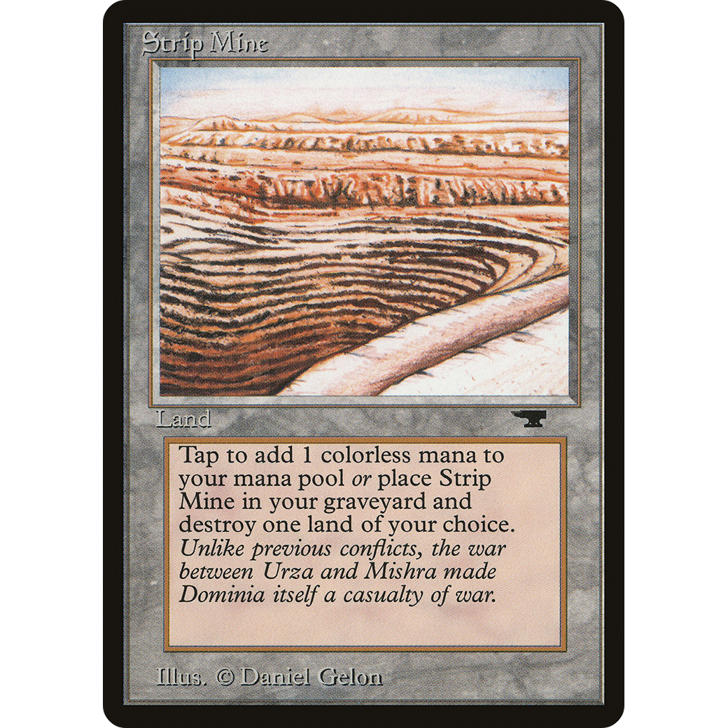 MTG Singles - Strip Mine (Even Horizon) - Antiquities - NM