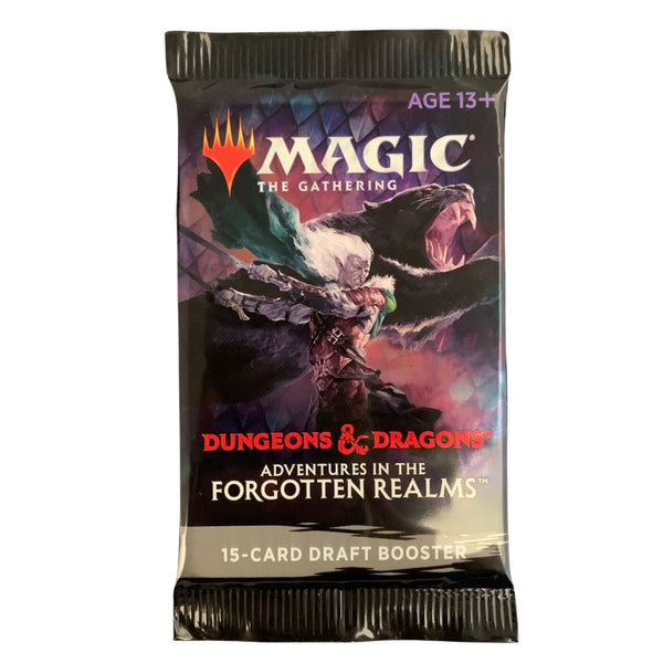 Magic the Gathering Adventures in the Forgotten Realms Draft Booster Pack English