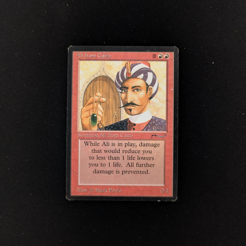 Magic the Gathering Ali From Cairo - Arabian Nights GD - 25443