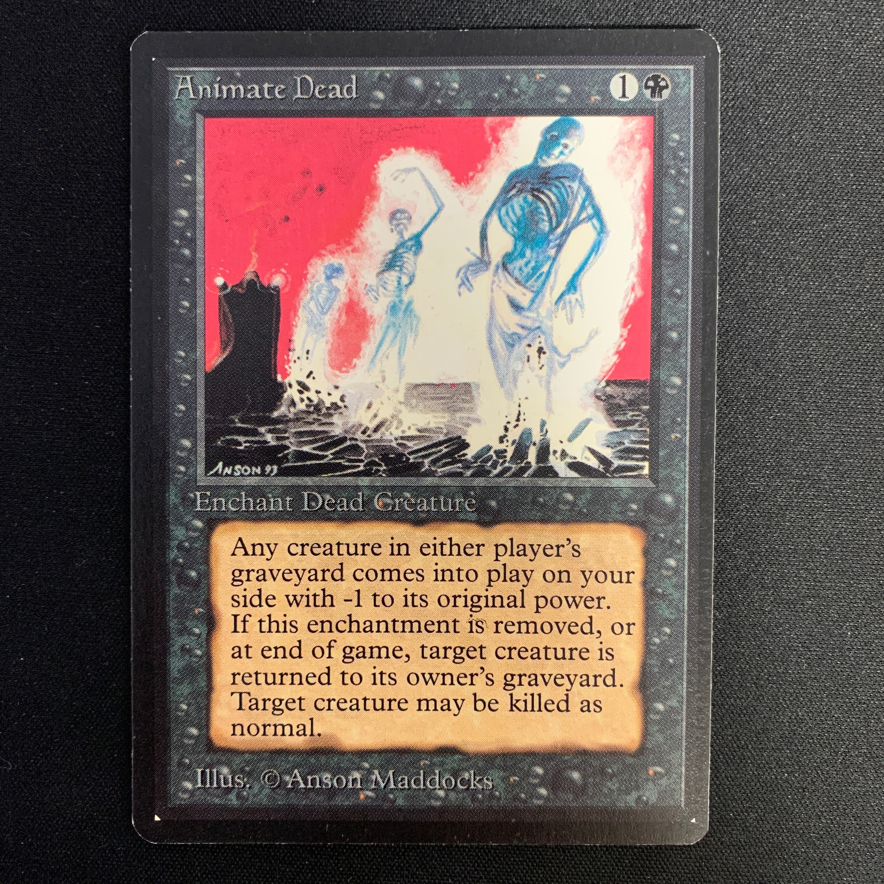 MTG Singles - Animate Dead - Beta - 