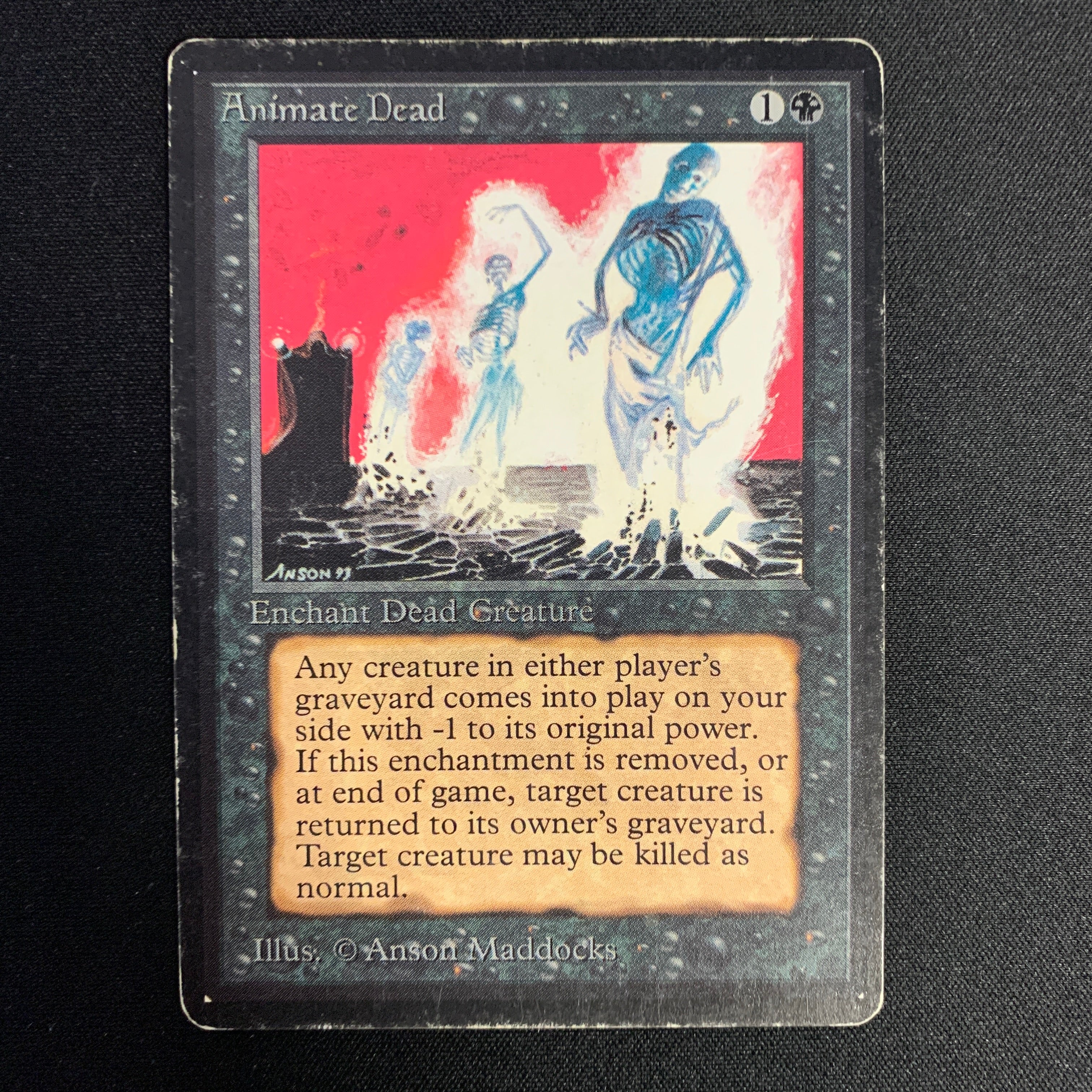 MTG Singles - Animate Dead - Beta - 