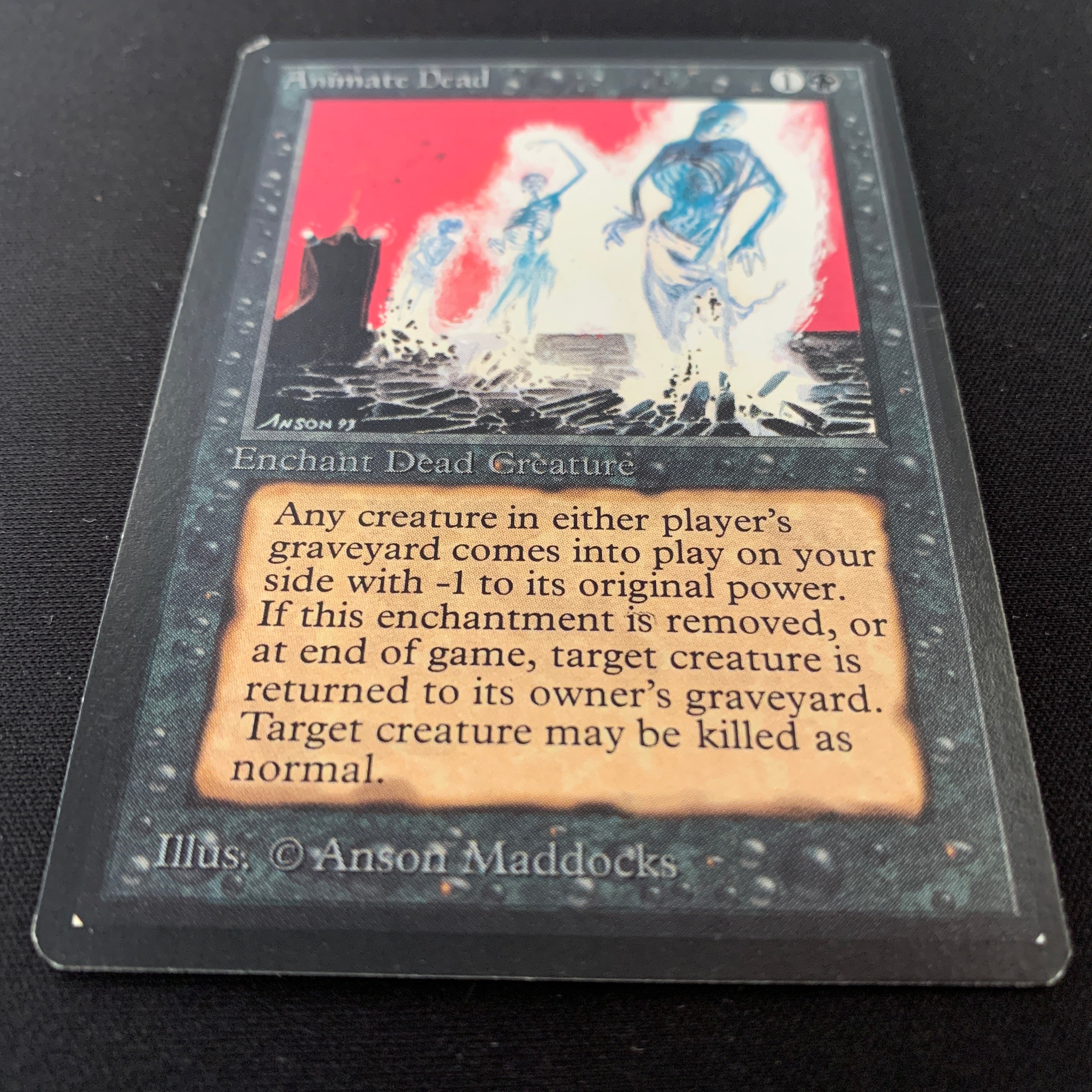 MTG Singles - Animate Dead - Beta - 