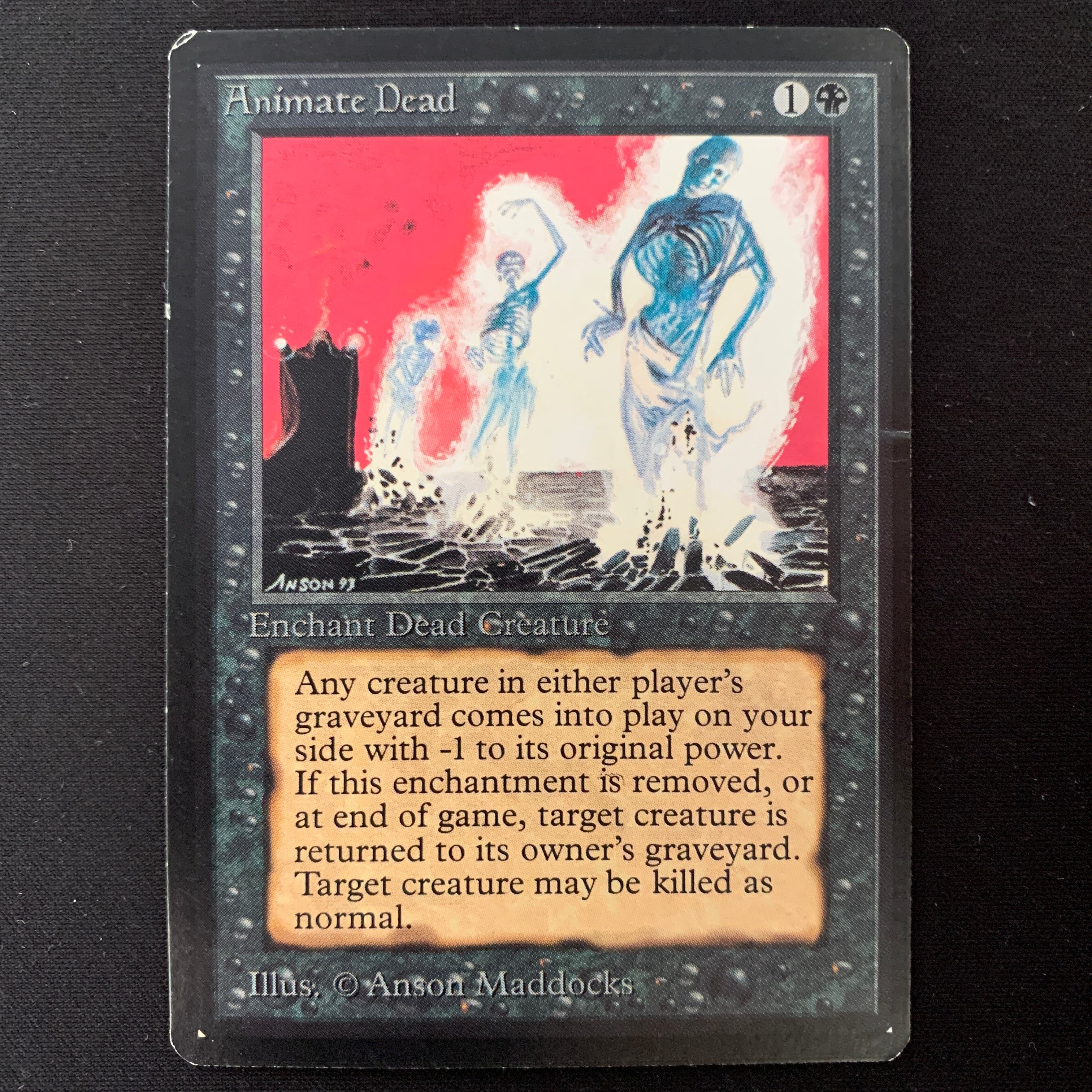 MTG Singles - Animate Dead - Beta - 